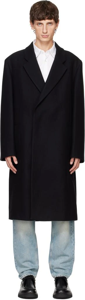 Black Relaxed-Fit Coat – On Sale Now with Up to 65% Off Discover