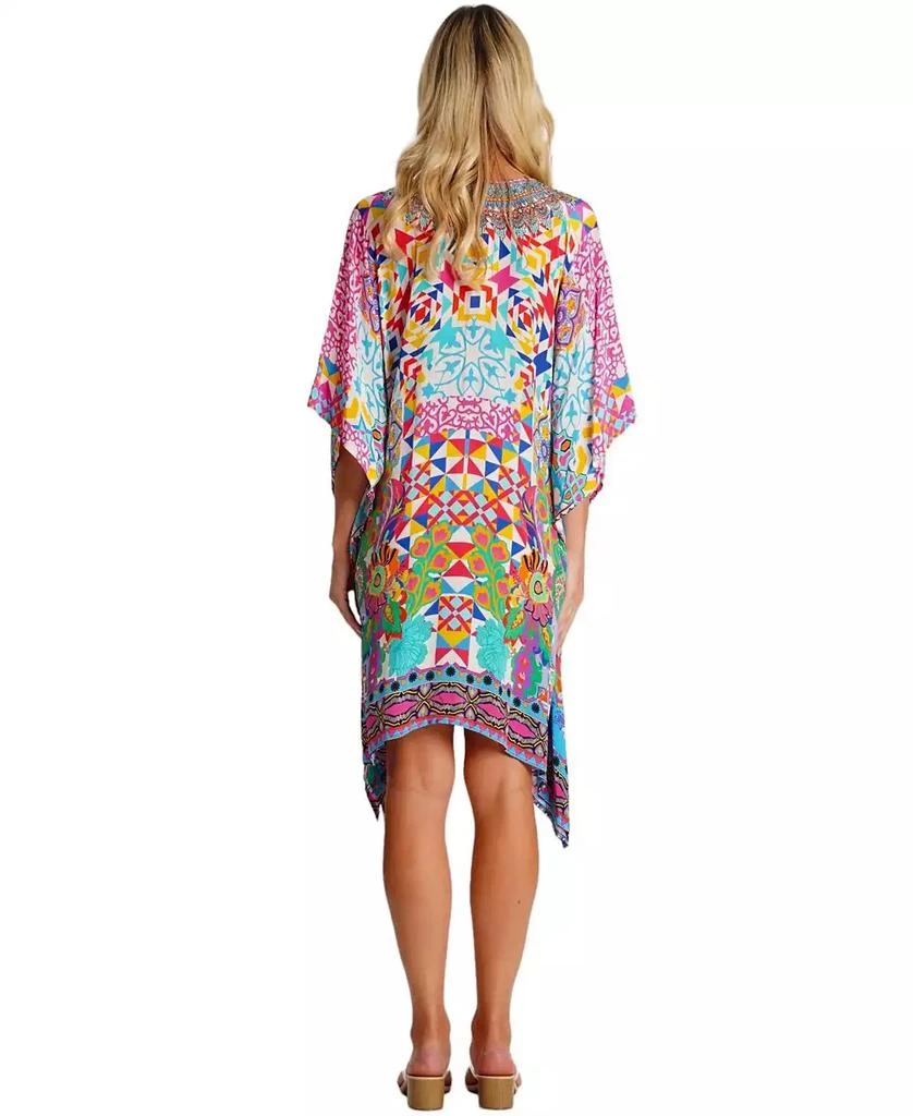 La Moda Clothing Women's Short Kaftan Dress 2