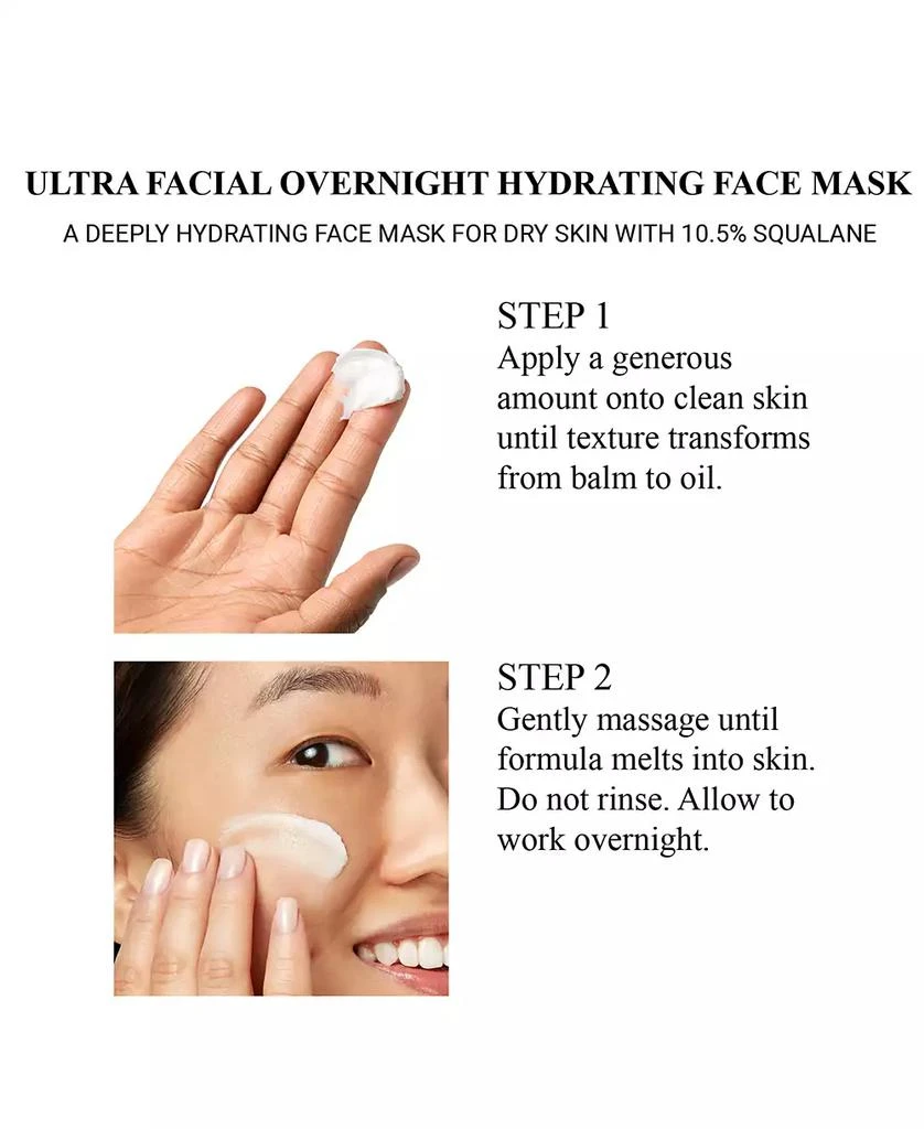 Kiehl's Since 1851 Ultra Facial Overnight Hydrating Mask With 10.5% Squalane, 3.4 oz. 8