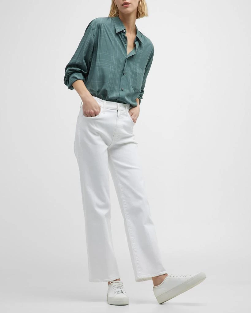 MOTHER The Rambler Zip Ankle Jeans 7