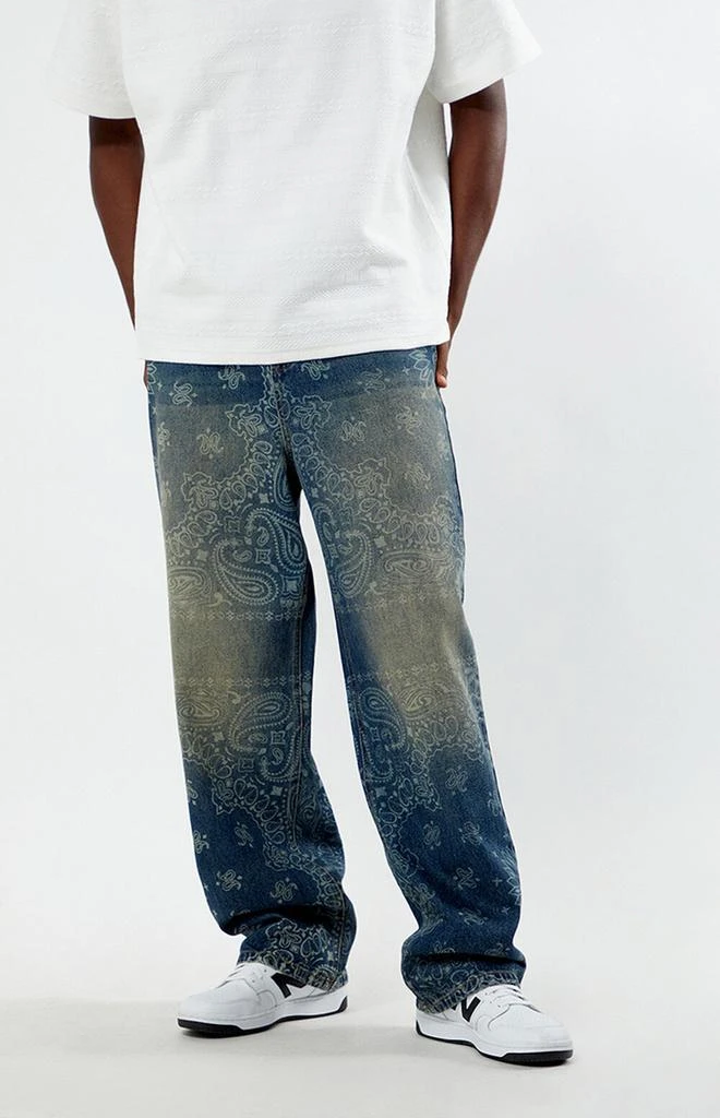 PacSun Bandana Extreme Baggy Jeans 2