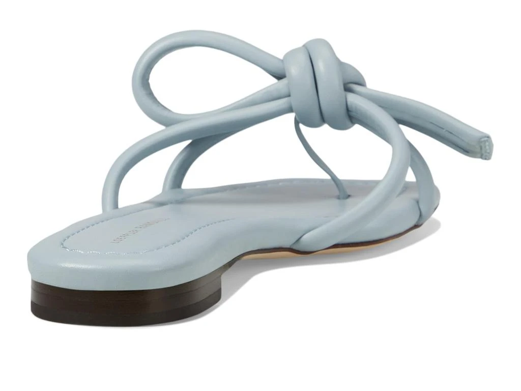 Loeffler Randall Hadley Leather Bow Flat Sandal 5