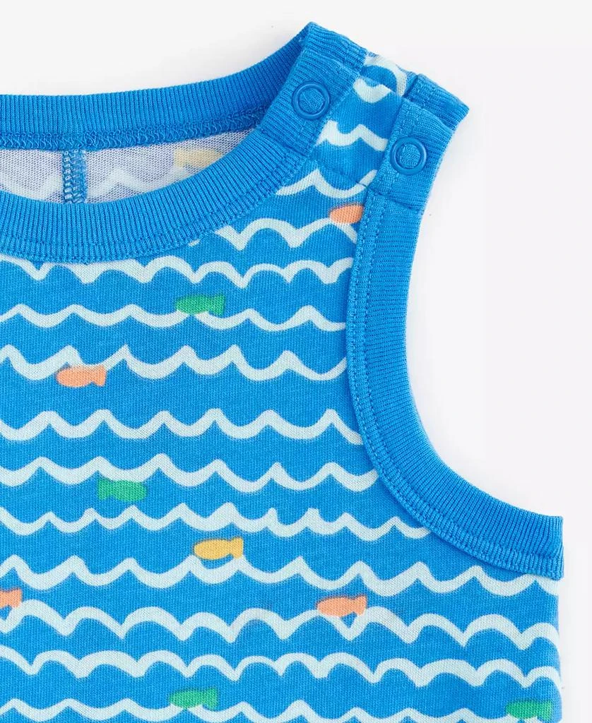 First Impressions Baby Boys Swimming Fish Printed Sunsuit, Exclusively at Macy's 3