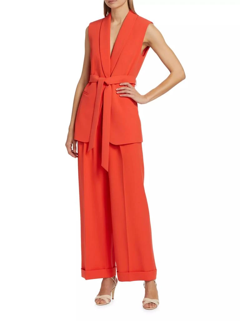 Tahari Jolene Tie-Waist Vest 2