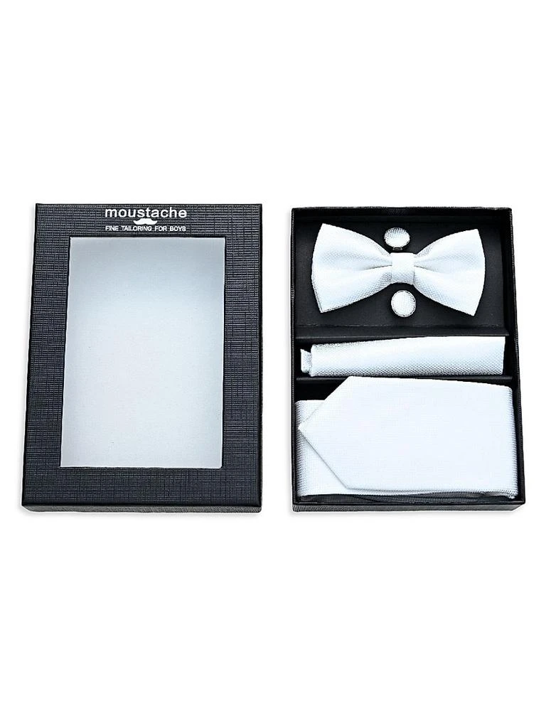 Moustache Four-Piece Tie Set