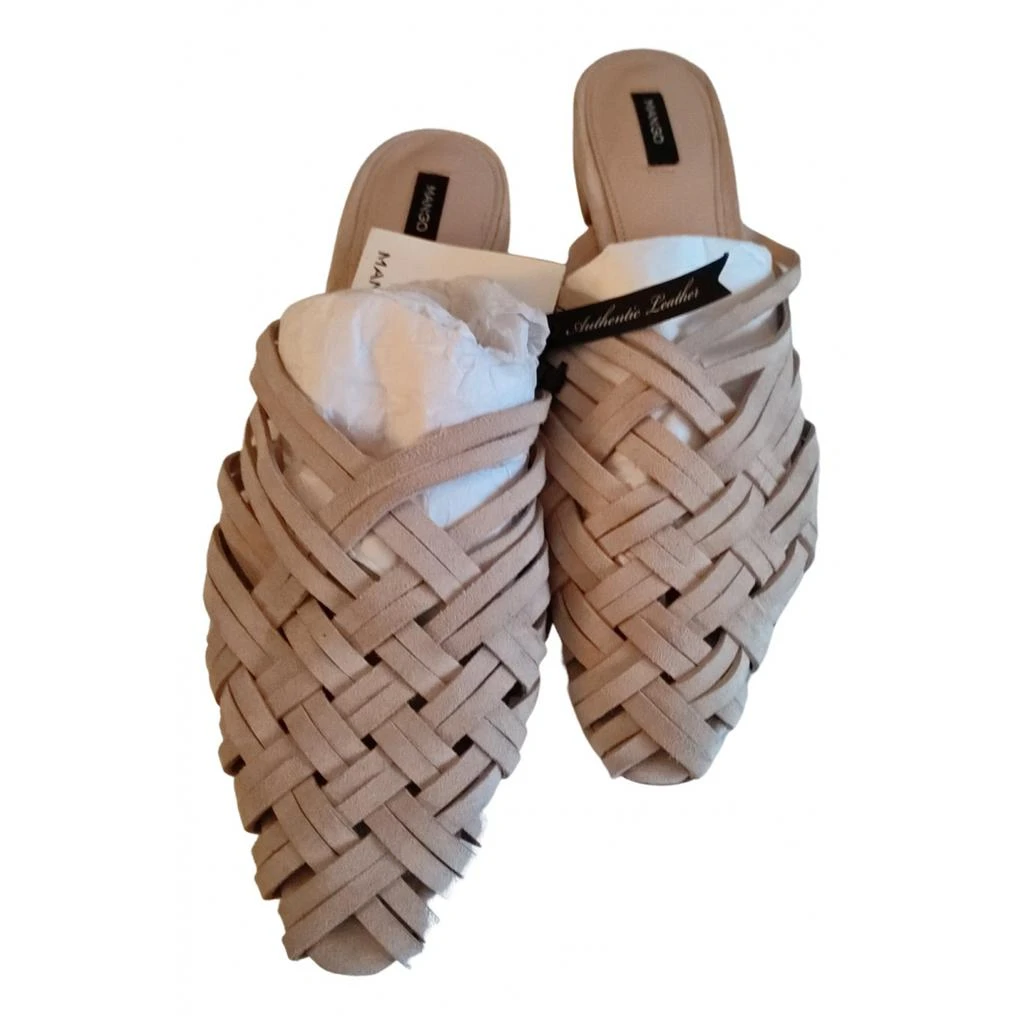 Mango Mango Leather sandals 1