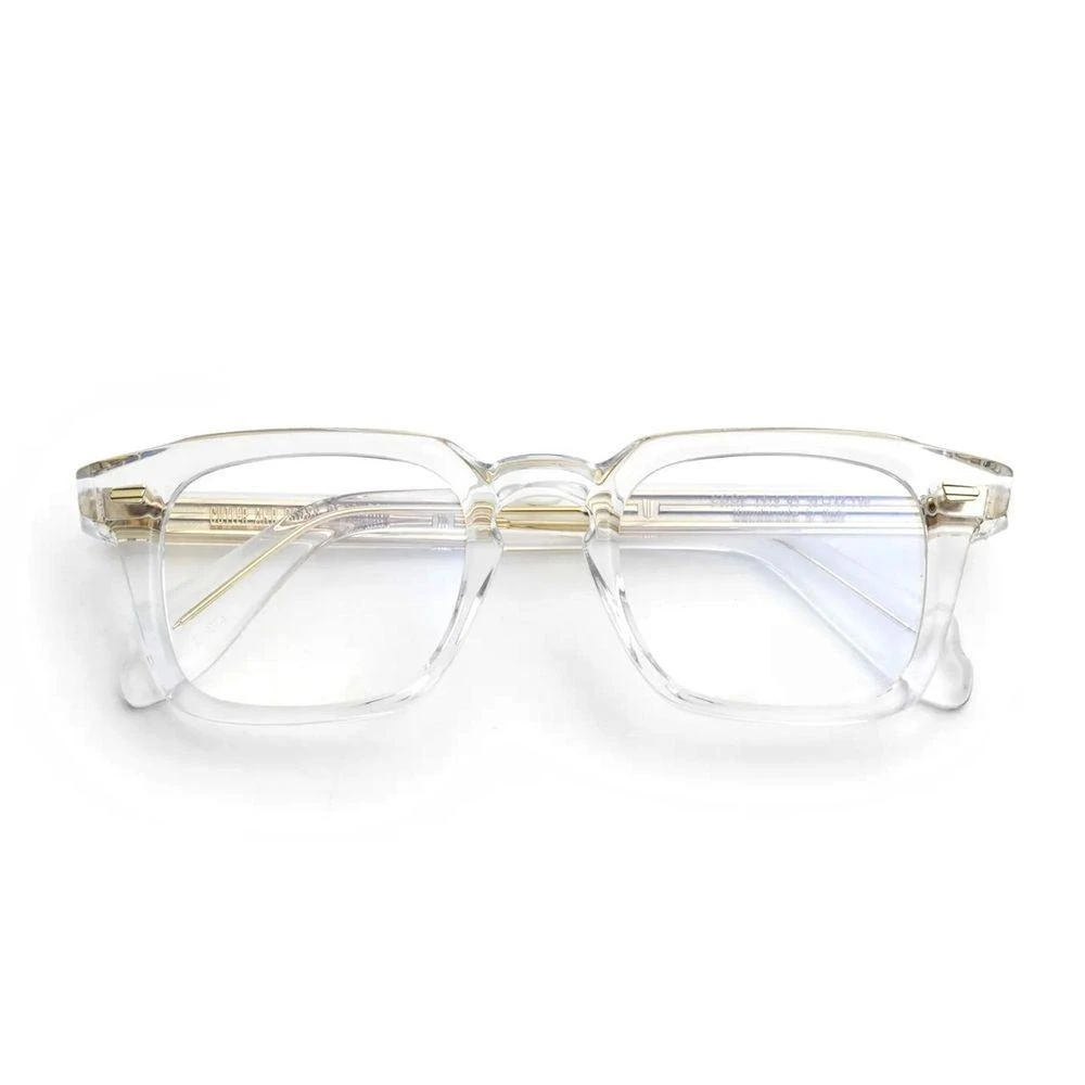 Cutler and Gross Cg 1416 Transparent Acetate Square Frame Optical Glasses