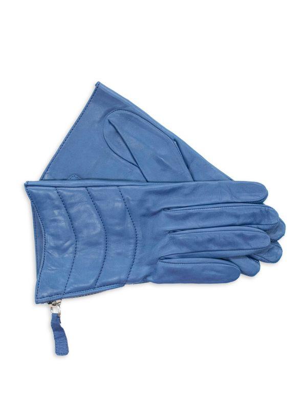 Portolano Quilted Leather Gloves