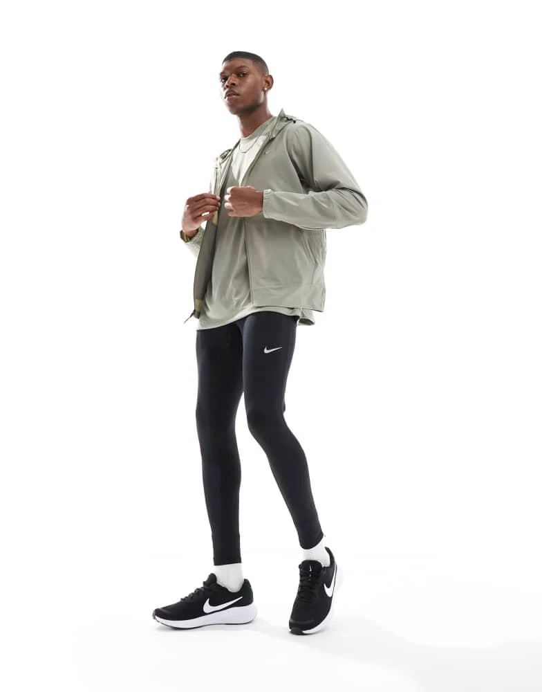 NIKE Nike Training Dri-FIT jacket in light khaki 3