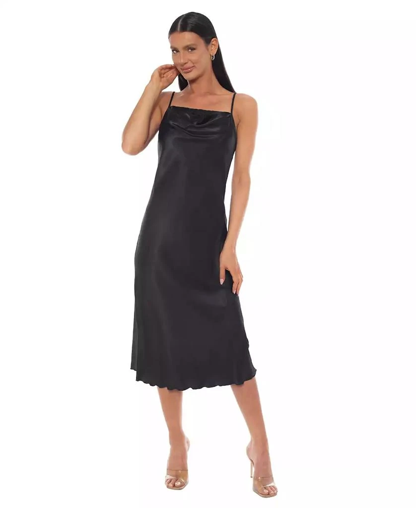 chloe lace maxi dress Chloe Lace-Up Ruched Column Formal Dress main image 1