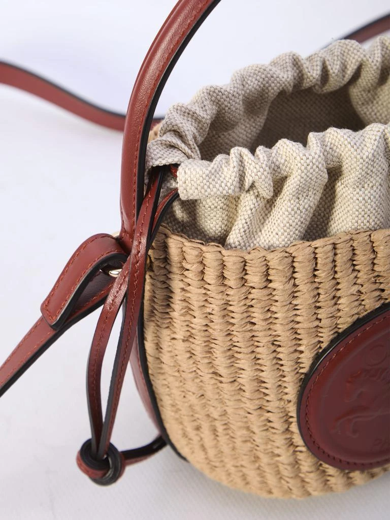Chloé Mini Horse Medal Basket Bag 4