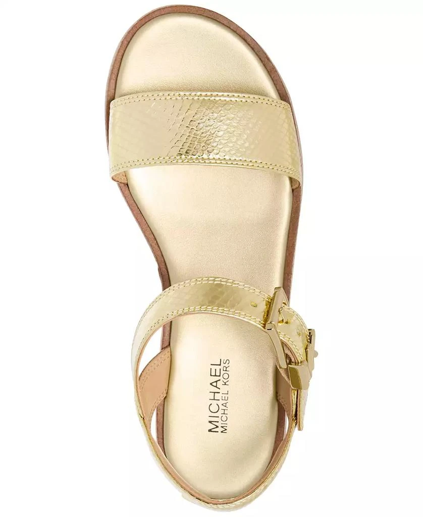 Michael Kors Women's Richie Espadrille Platform Wedge Sandals 3
