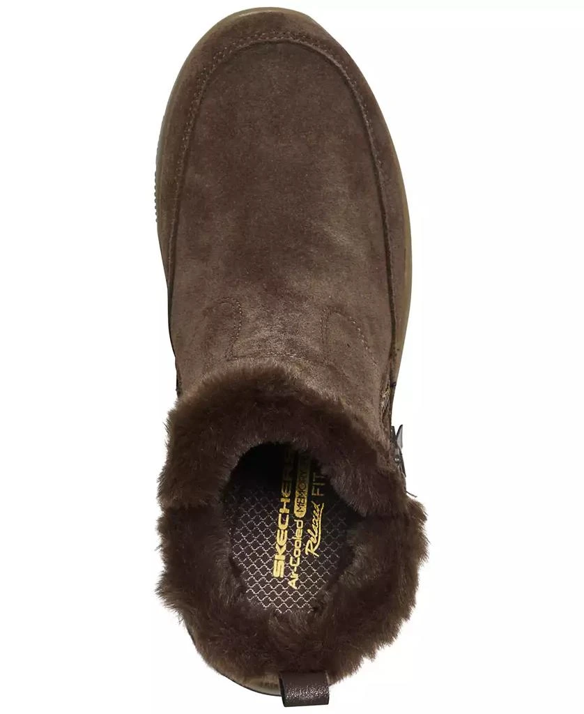 SKECHERS Women's Relaxed Fit: Easy Going - Cool Zip Winter Boots from Finish Line 5