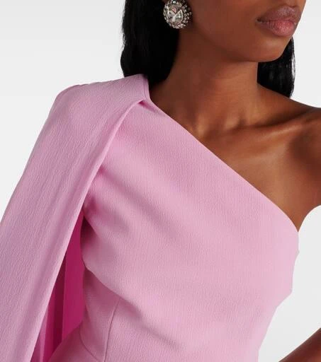 REBECCA VALLANCE Odetta one-shoulder gown 4