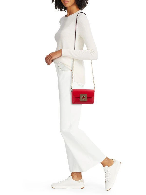 Mario Valentino Lilou Logo Leather Crossbody Bag 2