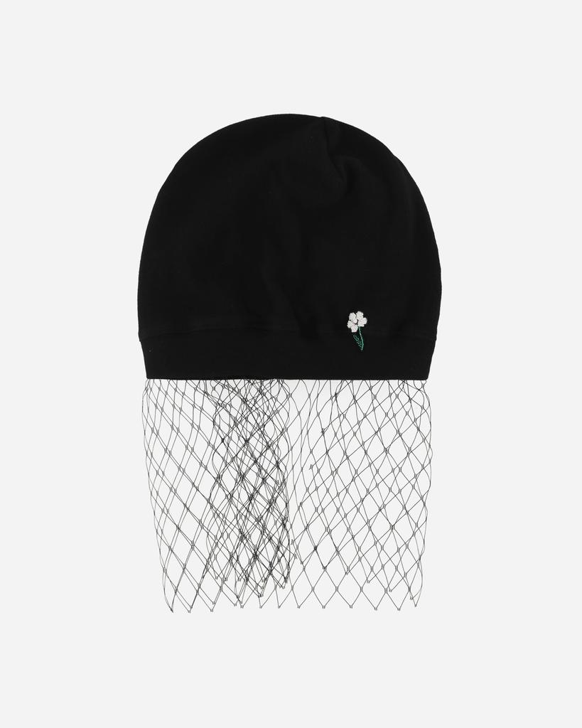 UNDERCOVER Mesh Cotton Beanie Black