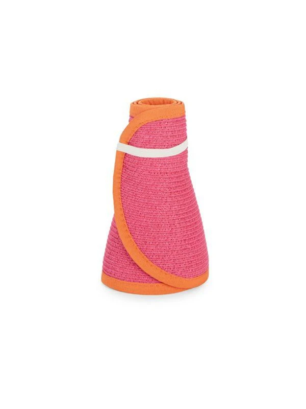 San Diego Hat Company Contrast Roll-Up Visor 4