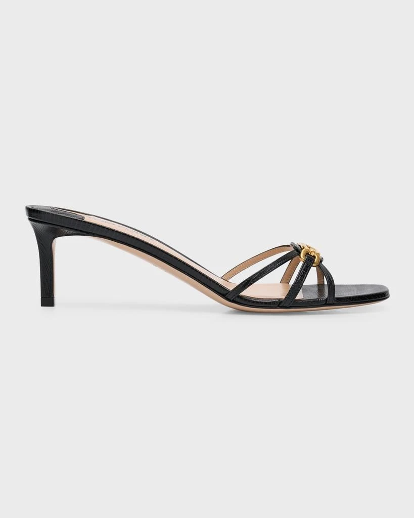 Tom Ford Whitney Embossed Chain Mule Sandals 1