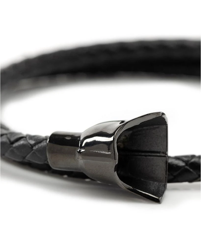 Cufflinks Inc. Darth Vader Helmet Double Wrap Leather Bracelet 5