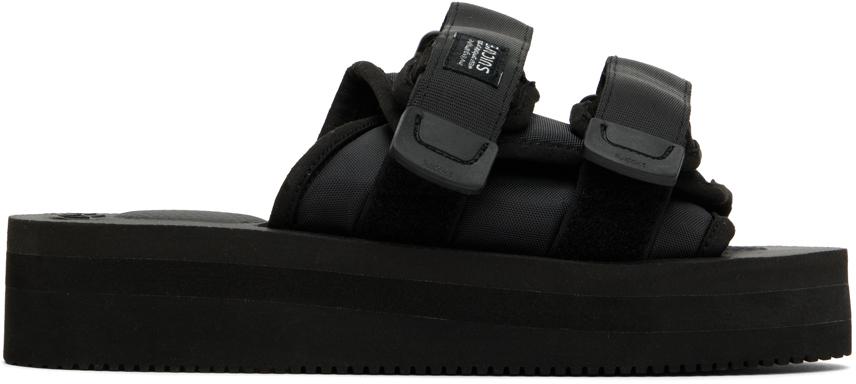【関税込み】Suicoke ブラック MOTO-VPO サンダル Suicoke MOTO-VPO open-toe Sandals | Black | FARFETCH JO