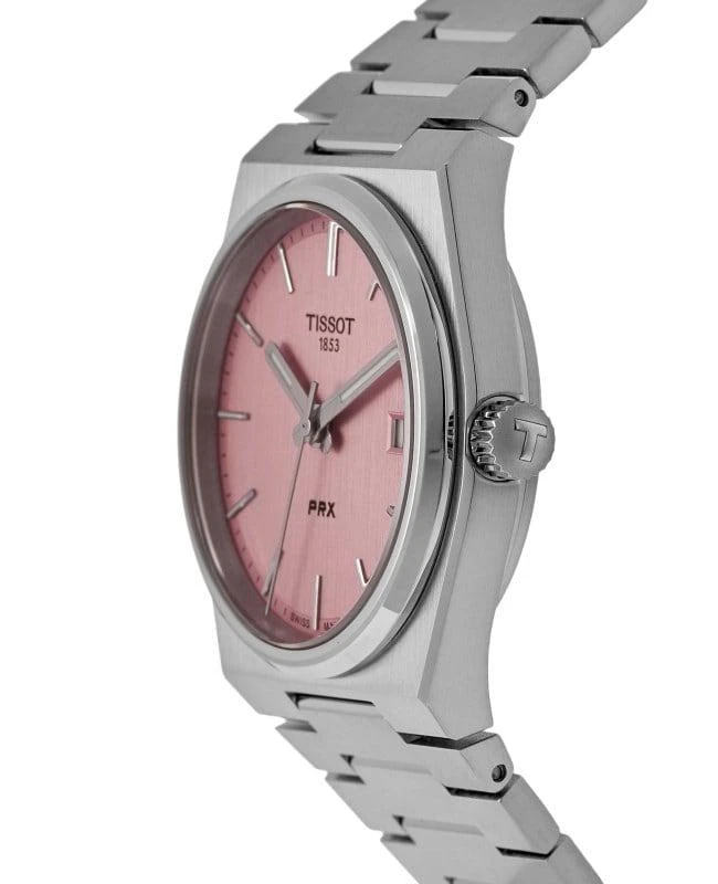 Tissot Tissot PRX 35mm Pink Dial Stainless Steel Women's Watch T137.210.11.331.00 3