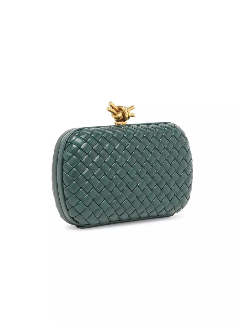 Bottega Veneta Knot Intrecciato Leather Miniaudiere Clutch 4