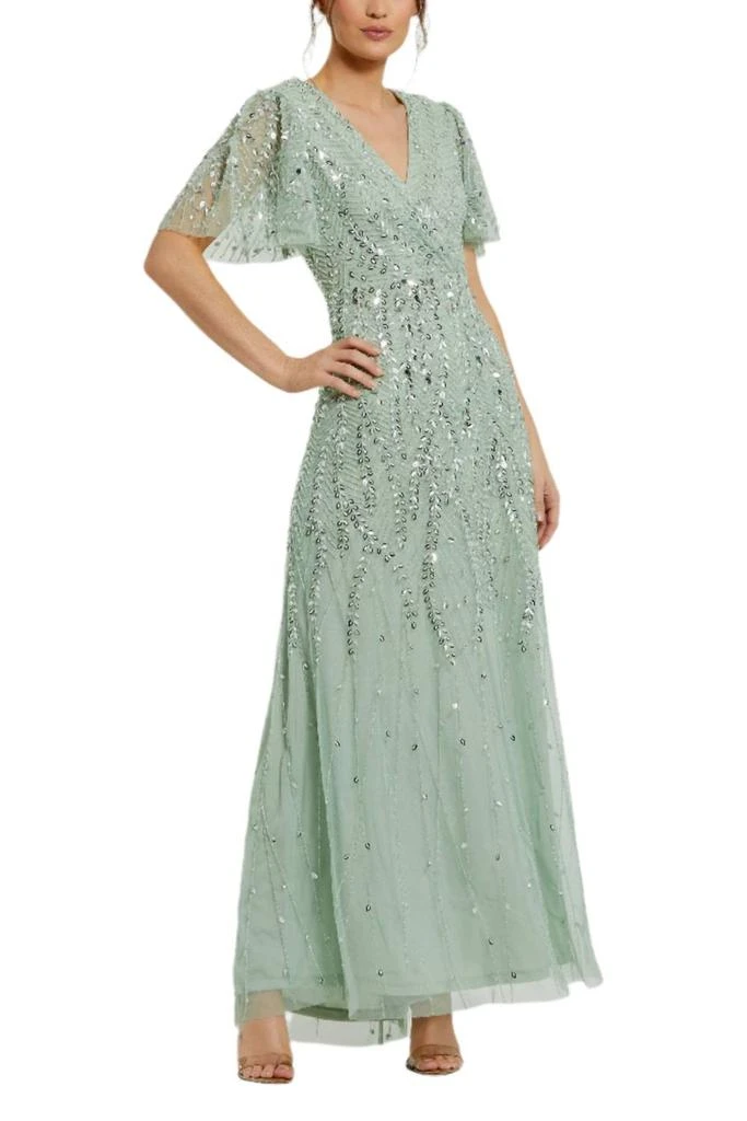 strapless open back dress LaDivine CD0219C Plus Size Long Formal Fitted Sequin Prom Dress – The Dress  Outlet
