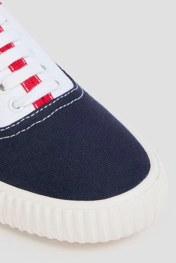 Thom Browne Color-block canvas sneakers 4