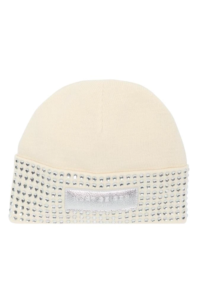 Cable Knit Logo Patch Beanie – On Sale Now with Up to 66  display picture 1
