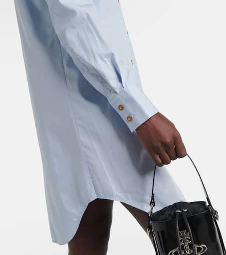 Vivienne Westwood Heart cutout cotton shirt dress 5