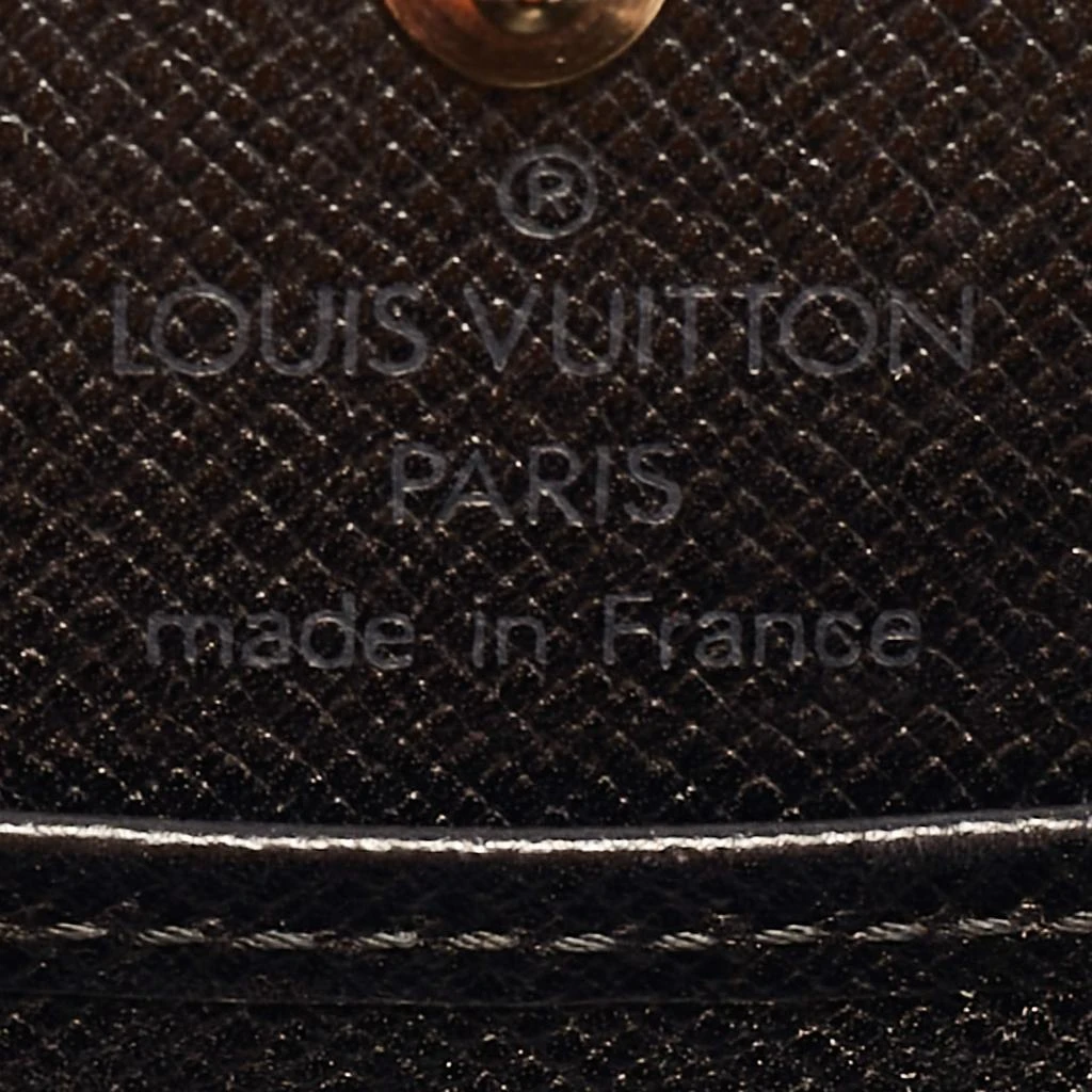 Louis Vuitton Louis Vuitton Black Epi Leather Porte-Monnaie Boite Coin Purse 12