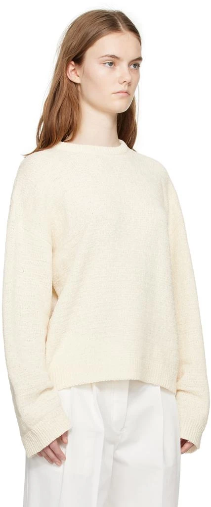 Totême Off White Crewneck Sweater 2