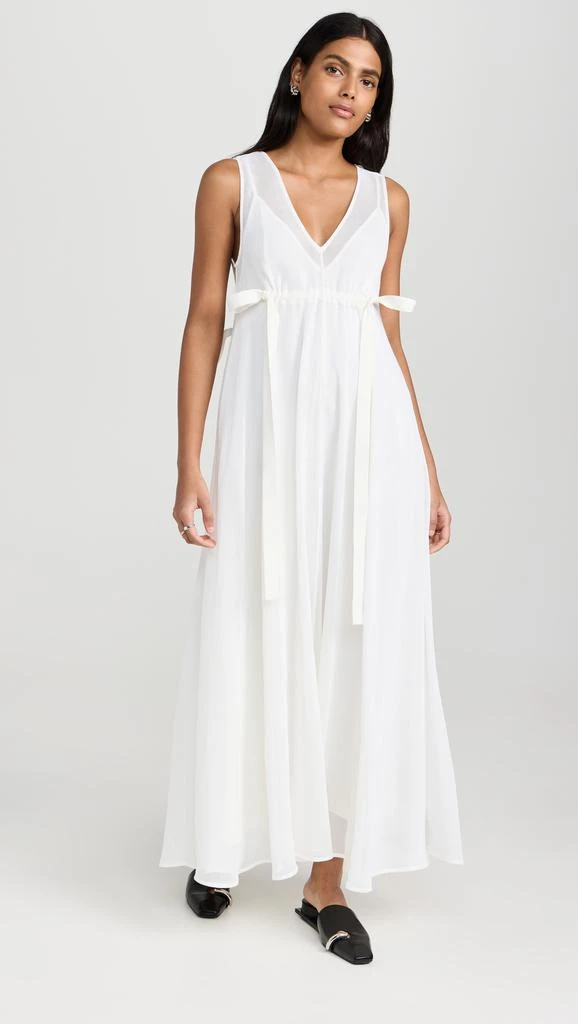 Proenza Schouler Lorna Dress In Viscose Mesh 1