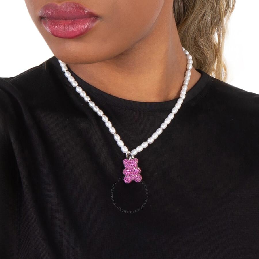 apm Monaco Malu Yummy Bear Pearl Necklace