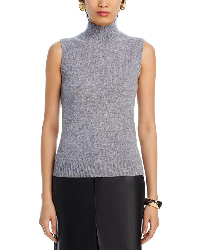 Bloomingdale's C by Bloomingdale's Sleeveless Cashmere Sweater - Exclusive 6