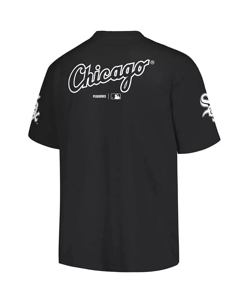 PLEASURES Men's Black Chicago White Sox Team T-shirt 2