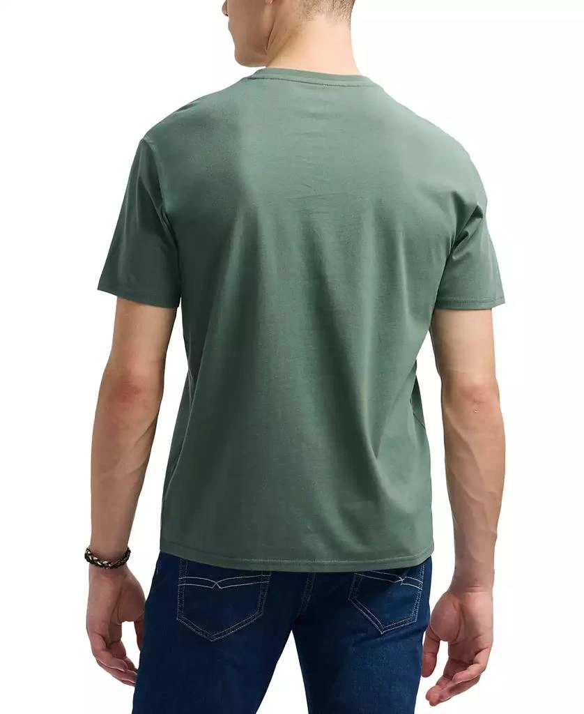 BUFFALO David Bitton Men's Titus Relaxed Fit Short Sleeve Crewneck Game Day Essentials Graphic T-Shirt 5