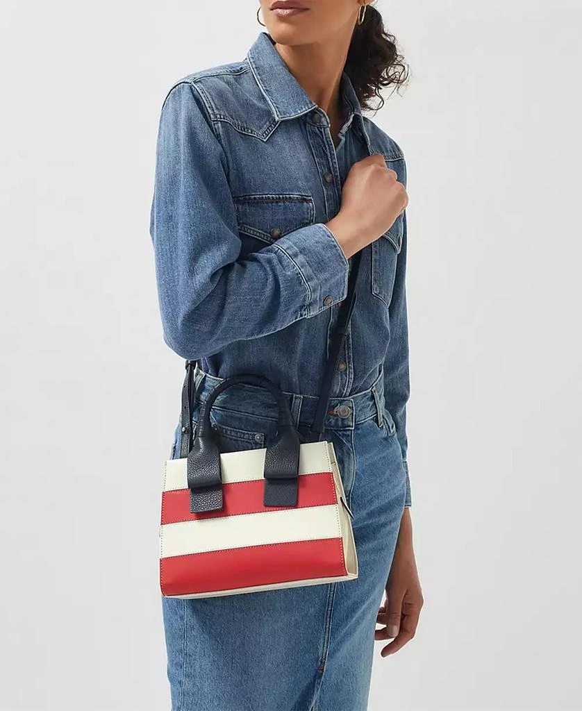 Radley Finch Lane Stripe Small Ziptop Grab 6