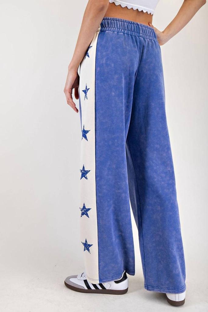 ee:some Ee:Some - Star Mineral Wash Sweatpants
