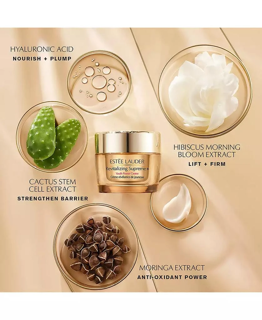 Estée Lauder Revitalizing Supreme+ Youth Power Cream Moisturizer with Hyaluronic Acid & Peptides, 2.5 oz. 6