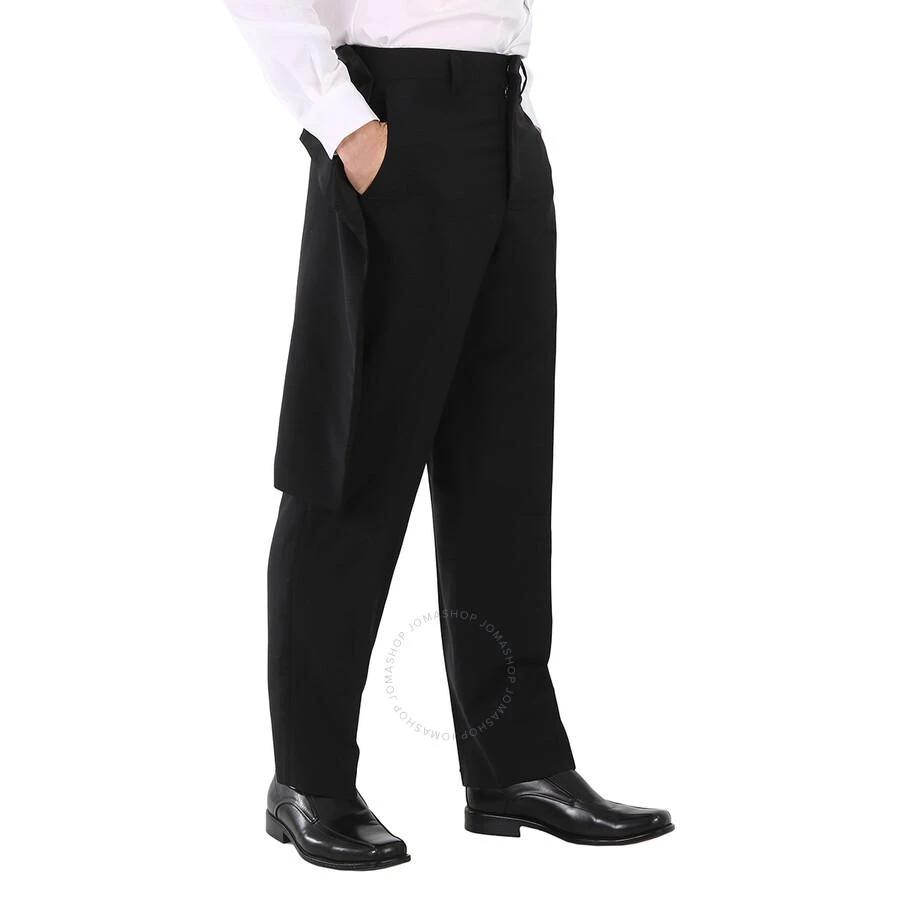 Burberry Burberry Men's Black Cape Detail Tailored Trousers, Brand Size 46  (Waist Size 31.1") 3