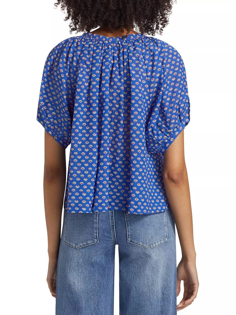 DÔEN June Abstract Cotton Top 5