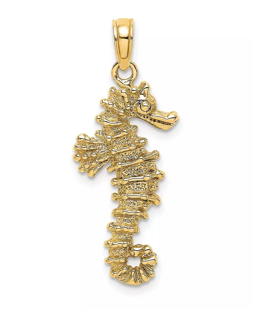 Macy's Sea Horse Pendant in 14k Yellow Gold Necklaces Free