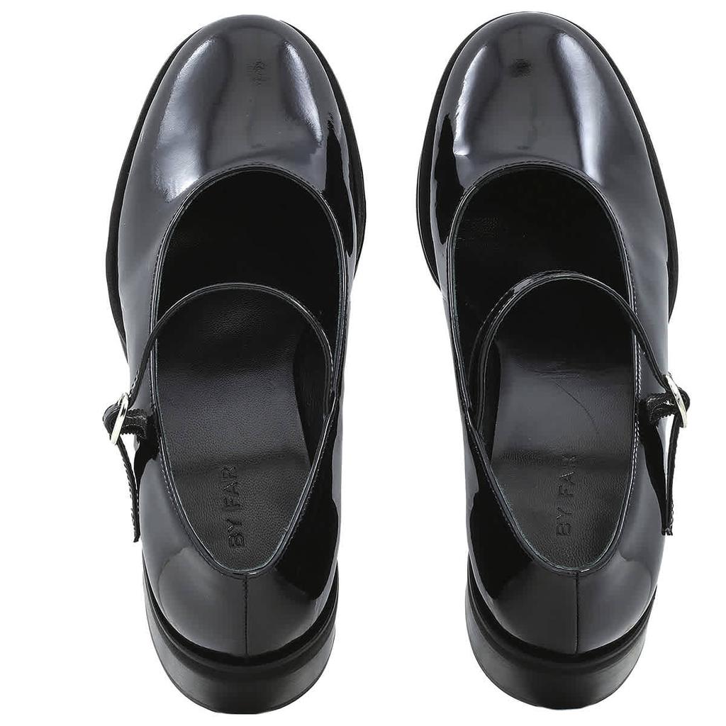 by FAR Ladies Black Beth Mary Jane Patent Leather Pumps