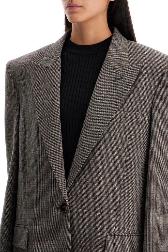 Stella McCartney houndstooth single-breasted bl 4