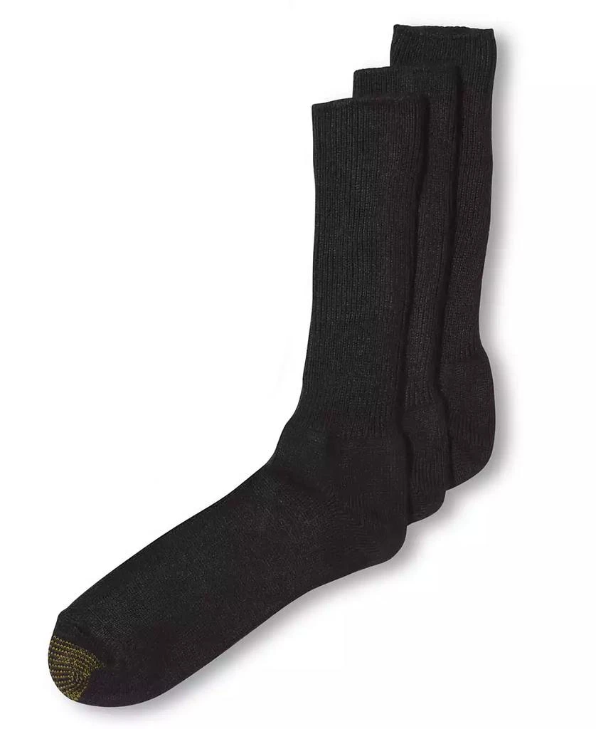 Gold Toe Men’s 3-Packs Dress Fluffie Crew Socks, Created for Macy’s 1