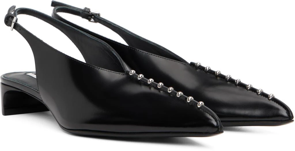 Jil Sander Black Pump Heels 4