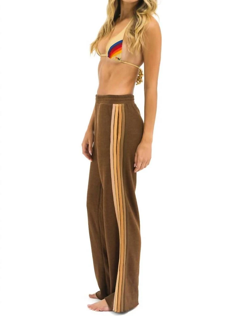 AVIATOR NATION Aviator Nation - Stripe Wide Leg Pocket Sweatpants 3