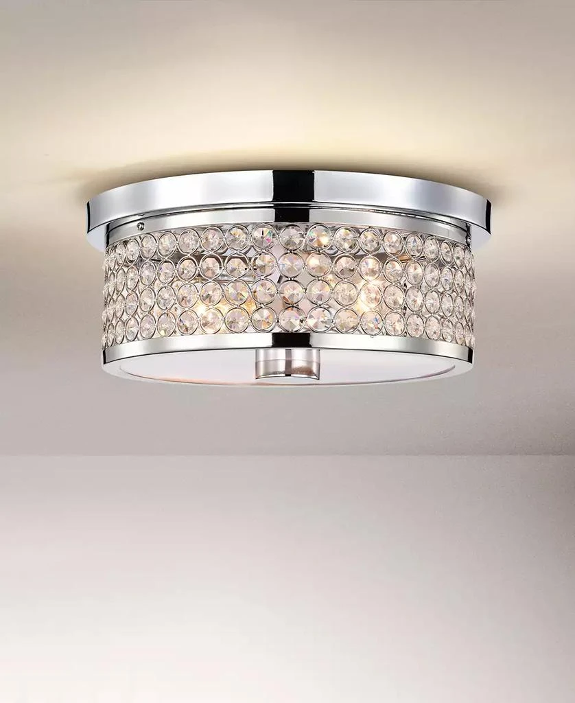 Home Accessories 12" Pieni 2-Light Indoor Semi-Flush Mount Ceiling Light 2