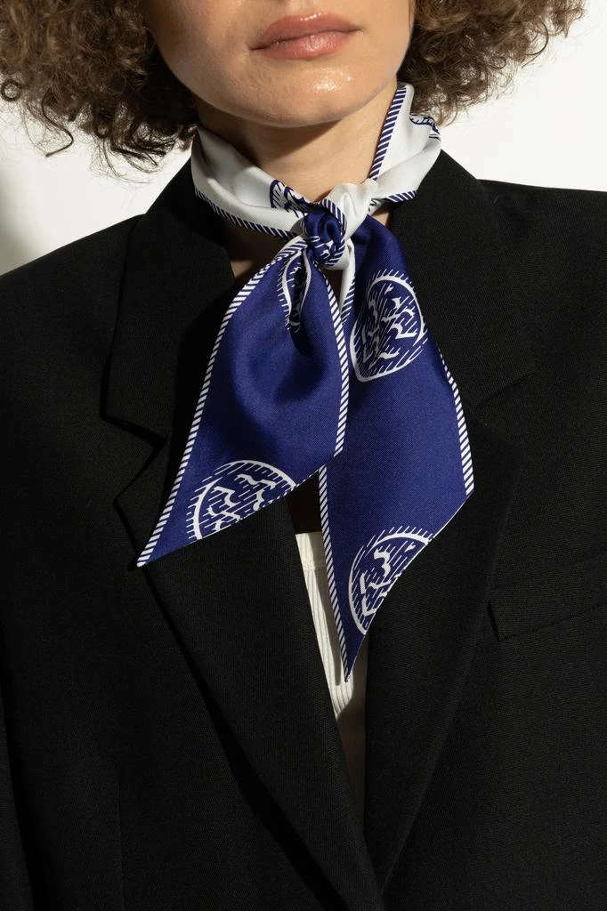 Tory Burch Silk scarf with logo 2